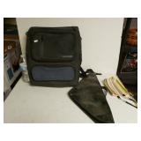 Backpack, Flag Bag And Thermos Bag