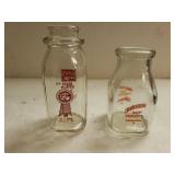 Vintage Milk Bottles