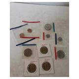 (8) Uncirculated Coins & (2) Mint Tokens