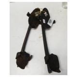 Vintage Metal Ice Skates