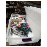 Storage Container With Christmas Bulbs, Pictures