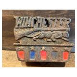 Vintage Winchester Cast Iron Match Holder