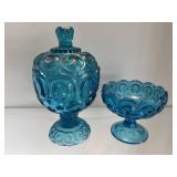 L.E.SMITH Moon & Stars Compote Dishes