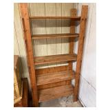 Vintage Farmhouse Plank Shelf Rustic