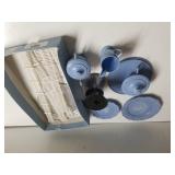 Blue Plastic Tea Set, Toy Fencing
