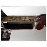 Window Flower Box & Small Doll Cradle