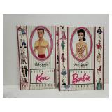 Vintage 1989 Barbie Paper Dolls