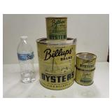 Billups Oyster Cans Complete Set
