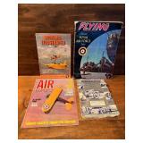 Vintage Airplane Books & Magazines From the Early