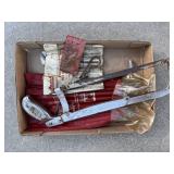 Variety Allen Wrenches & Hacksaw