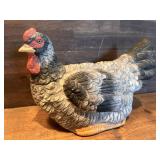 Large Ceramic Chicken Display