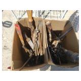 Assortment Of Chisels Drill Bits And More