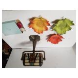 Partylite Tealight Candle Lamp, Decorative Leaves