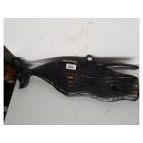 Wooden Decorative Wall Whale
