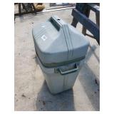 Trash Can With Contents