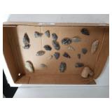 Assorted Native American Arrowheads & Others