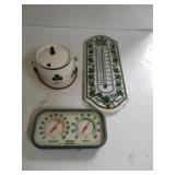 Irish Pot & Thermometer