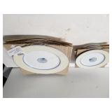Fitz & Floyd Nobilis Plates(4 Ea)