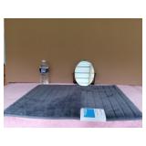 NEW Threshold Hand Hammered Adjustable Mirror and