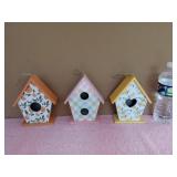 NEW 3 Birdhouses