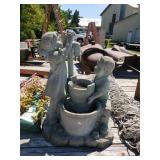 Decorative Lawn Fountain. Needs Pump
