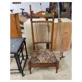 Antique Chair. Sits Very Close To Floor