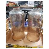 Large Frosted Globes