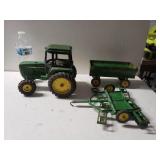 Vintage John Deere Tractor And Accessories