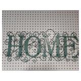 Metal Home Sign