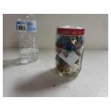 Jar Of Costume Jewelry
