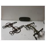 Vintage Horse Bits And Land Rover Metal Sign