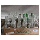 Vintage No Cal Soda  And Crate