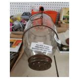 Vintage Glass Embossed Orvis Minnow Bait Trap