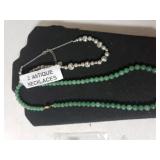2 Antique Beaded Necklaces