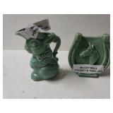 McCoy Wall Pocket And Toby Jug