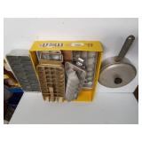 Ice Trays, Aluminum Pot