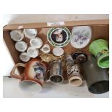 Decorative Beer Steins, Mini Dishes & More