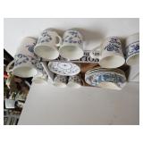 Royal Staffordshire By J&G Meakin England Cups,
