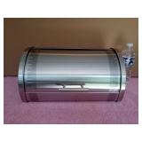 NEW Threshold Stainless Steel Bread Box