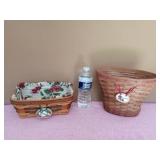 2002 Longaberger May Series Geranium Basket &