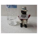 Cast Iron Black Americana Bank