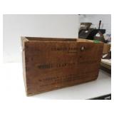 Vintage Western Wooden Crate