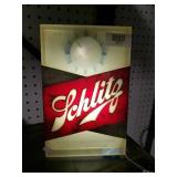 Lighted Schlitz Beer Clock. Works Fine.