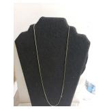 Gold Over Sterling Necklace