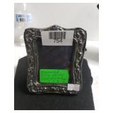 Hallmarked British Sterling Silver Picture Frame