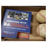 Obsessed With Baseball Book And 2 Softballs