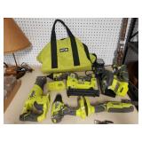Ryobi 8 Piece Power Tool Kit