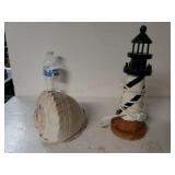 Cinch Shell And Lighted Lighthouse