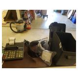 Battery Box, Radio Shack Adding Machine And