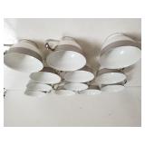 Platina Grey & Silver Cups